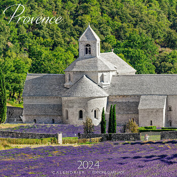 Calendrier 2024 Provence - abbaye sénanque