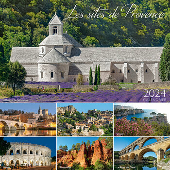 Calendrier 2024 Les plus beaux lieux de Provence Calendrier 2024 Les plus beaux lieux de Provence