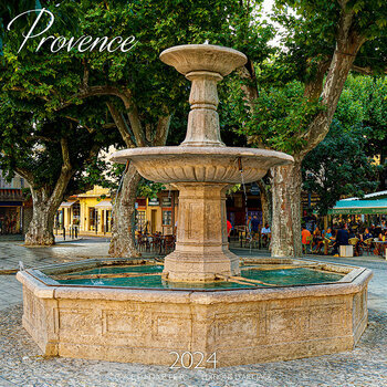 Calendrier 2024 Provence - fontaine Calendrier 2024 Provence - fontaine