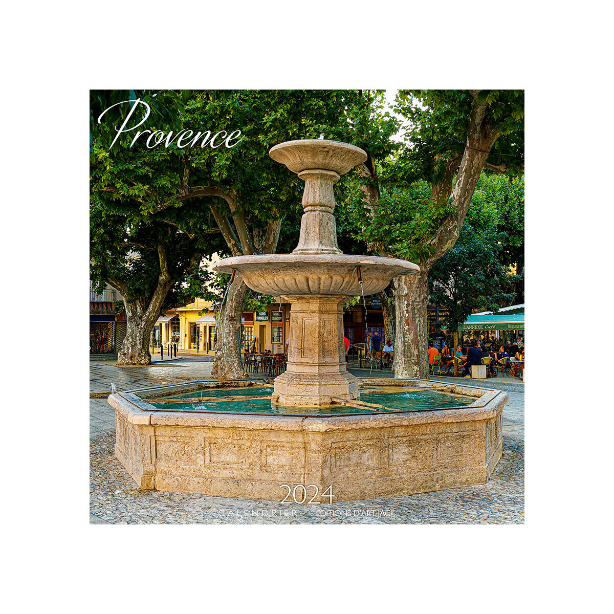 Calendrier 2024 Provence fontaine