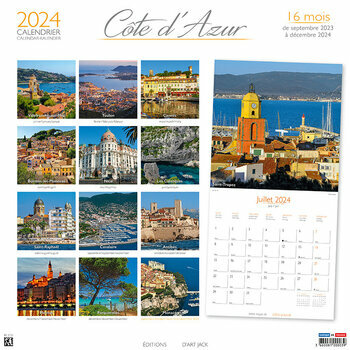 Calendrier 2024 Côte d'azur Calendrier 2024 Côte d'azur