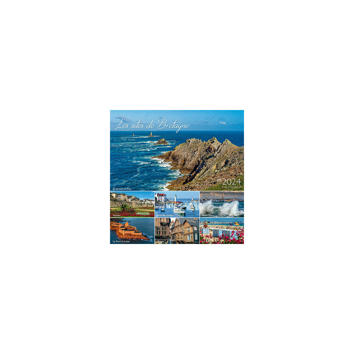 Calendrier chevalet 2025 Les plus beaux lieux de Bretagne