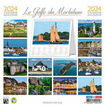 Calendrier chevalet 2024 Golfe du Morbihan