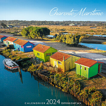 Calendrier chevalet 2024 Charente maritime - port