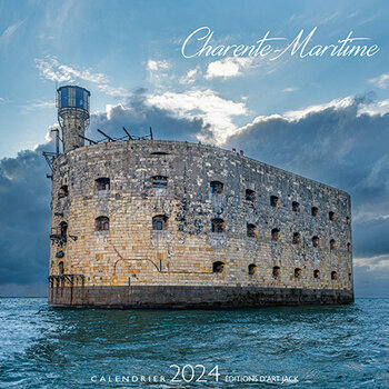 Calendrier chevalet 2024 Charente maritime - fort boyard