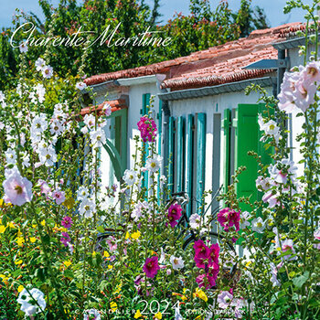 Calendrier chevalet 2024 Charente maritime - maison