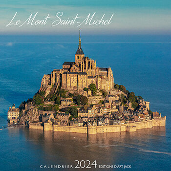 Calendrier chevalet 2024 Mont saint michel