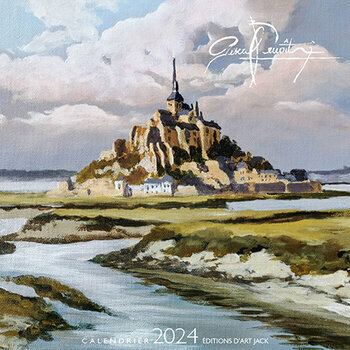Calendrier chevalet 2024 Normandie - Mont Saint Michel Pascal Benoit