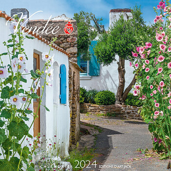 Calendrier chevalet 2024 Vendée maison