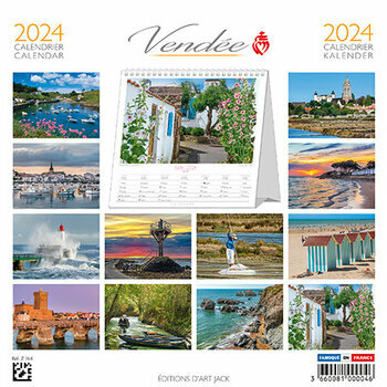 Calendrier chevalet 2024 Vendée port