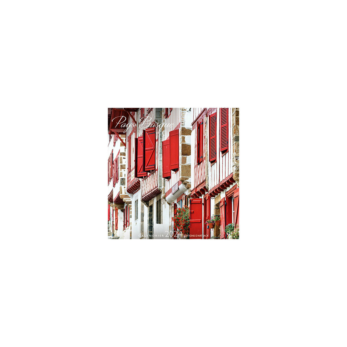 Calendrier chevalet Pays basque 2024