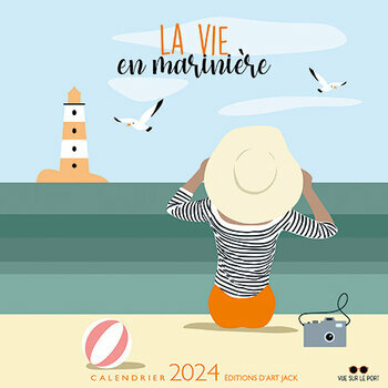 Calendrier chevalet 2024 La vie en marinière