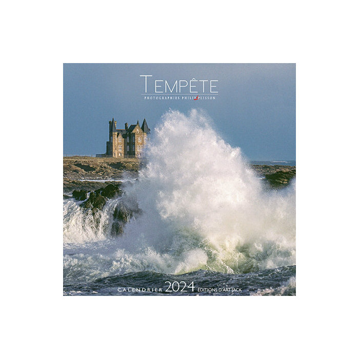 Calendrier Chevalet 2024 Tempte Atlantique Phlippe Plisson