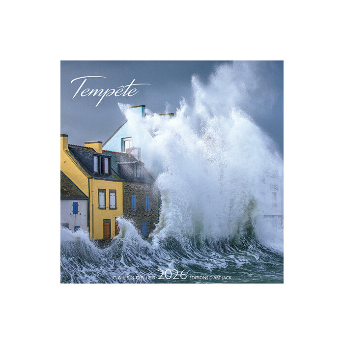 Calendrier Chevalet 2026 Tempte Atlantique Phlippe Plisson