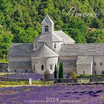 Calendrier chevalet 2024 Provence Abbaye Sénanque
