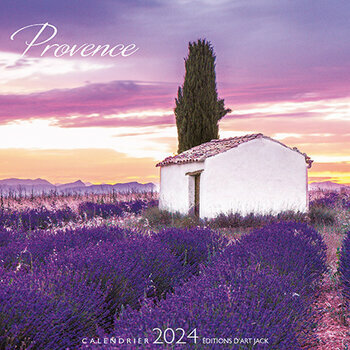 Calendrier chevalet 2024 Provence lavande