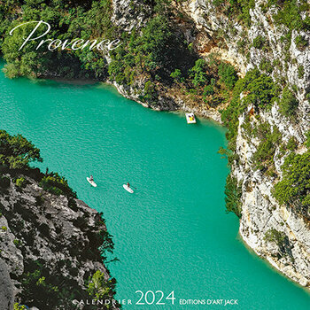 Calendrier chevalet 2024 Provence - Gorges du Verdon