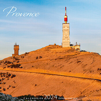 Calendrier chevalet 2024 Provence - Mont Ventoux