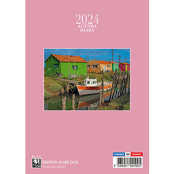 Agenda de poche Charente maritime maison 2024 Agenda de poche Charente maritime maison 2024