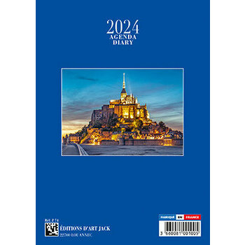 Agenda de poche Normandie Mont Saint Michel 2024 Agenda de poche Normandie Mont Saint Michel 2024