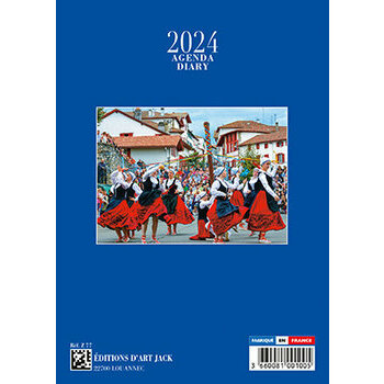 Agenda de poche Pays basque port Ciboure 2024