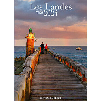 Agenda de poche Landes plage 2024