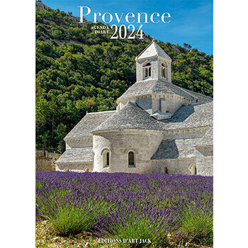 Agenda de poche Provence Abbaye de Senanque 2024