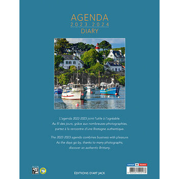 Agenda luxe Bretagne maison fleurie 2024