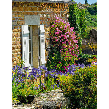 Calendrier Maisons fleuries - 30 x 30 cm - CALENDRIERS 2024