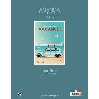 Agenda luxe Un air de vacances - Pauline Launay 2024 Agenda luxe Un air de vacances - Pauline Launay 2024