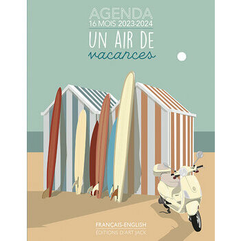 Agenda luxe Un air de vacances - Pauline Launay 2024 Agenda luxe Un air de vacances - Pauline Launay 2024