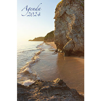 Agenda aquarelle mer Ulliac 2024