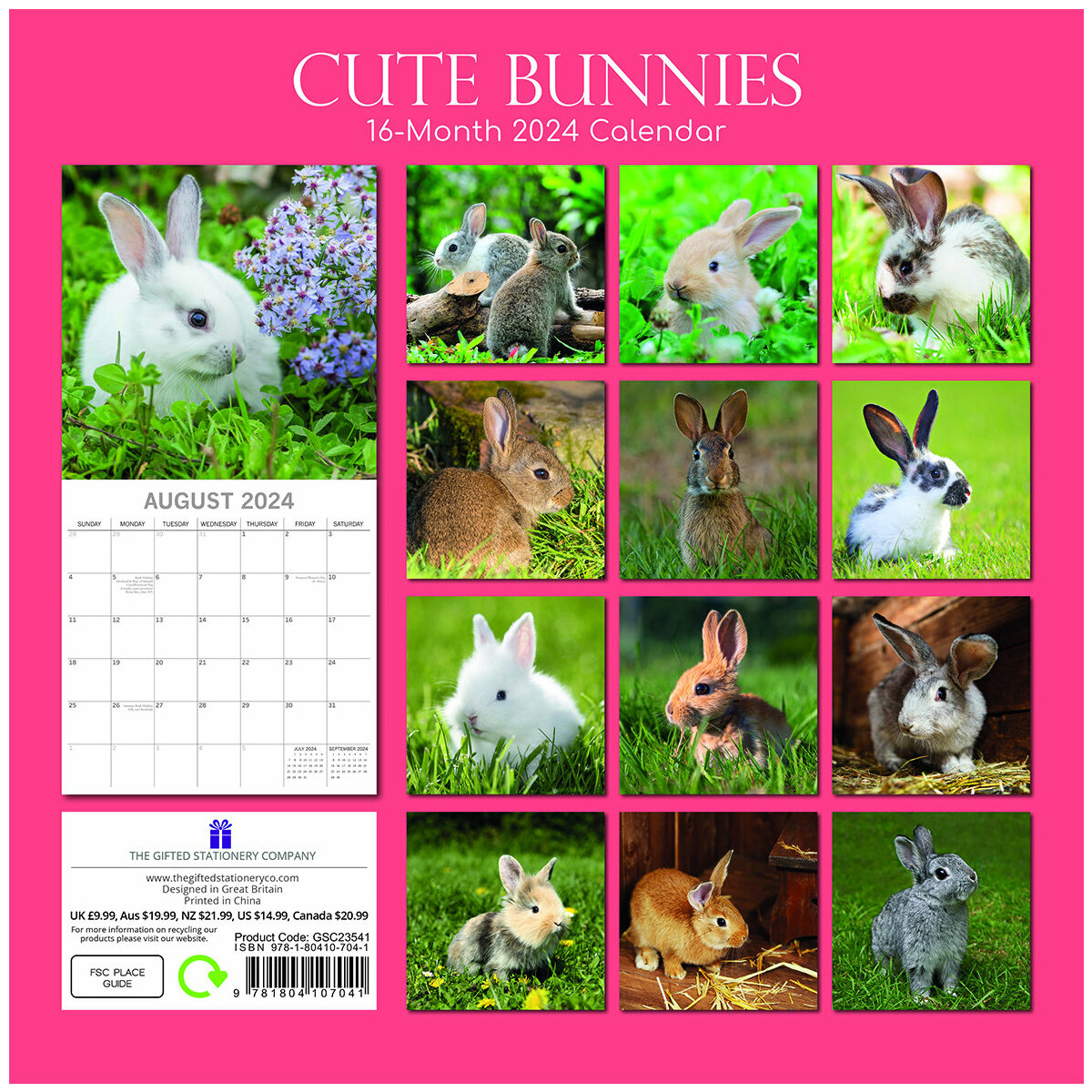 Calendrier Lapin Mignon 2024 