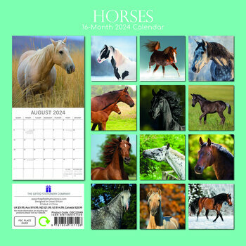 Calendrier 2024 Chevaux 