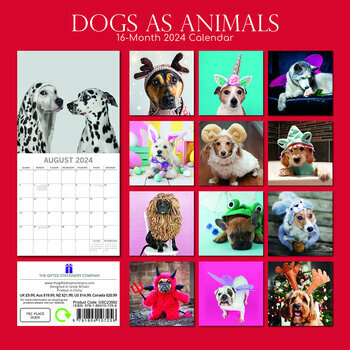 Calendrier 2024 Chien déguisé Calendrier 2024 Chien déguisé