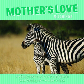 Calendrier 2024 Maman et leur bébé animaux Calendrier 2024 Maman et leur bébé animaux
