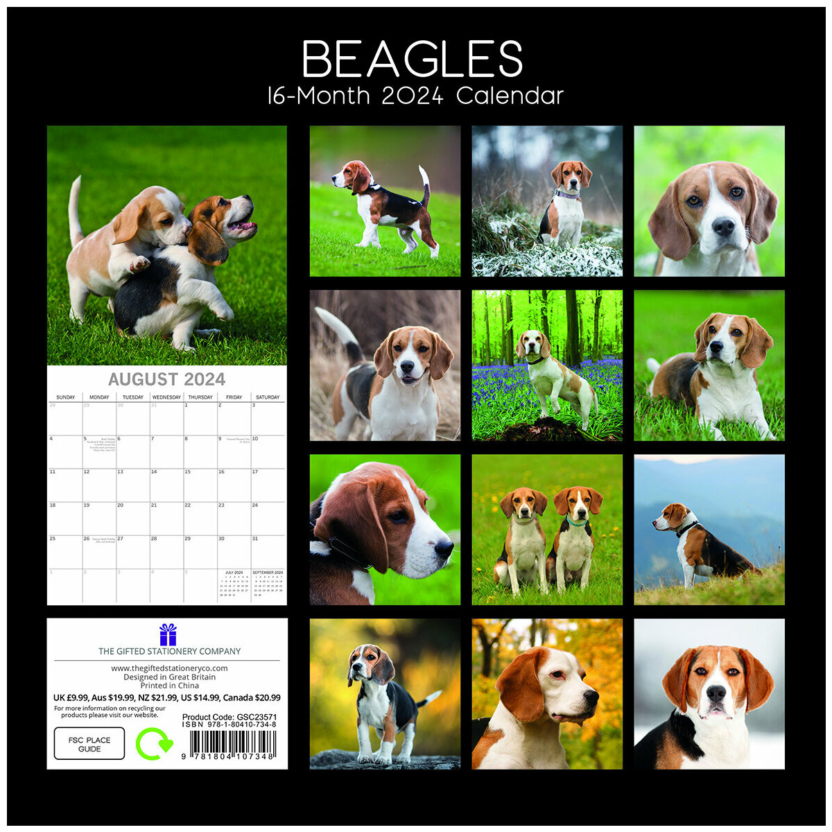 calendrier Beagle 2024