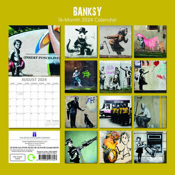 Calendrier 2024 Banksy Calendrier 2024 Banksy