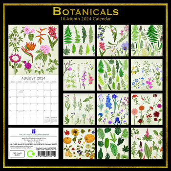 Calendrier 2024 Botanique - végétal