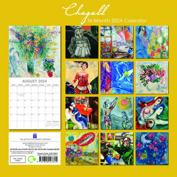 Calendrier 2024 Marc Chagall Calendrier 2024 Marc Chagall