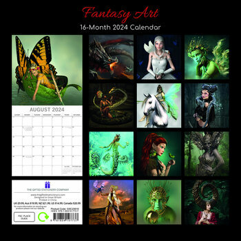 Calendrier 2024 Fantaisy Calendrier 2024 Fantaisy