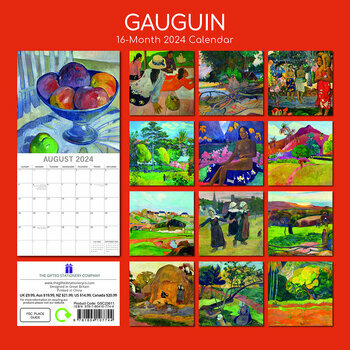 Calendrier 2024 Paul Gauguin Calendrier 2024 Paul Gauguin