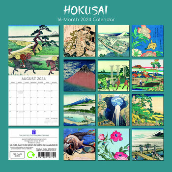 Calendrier 2024 Art japonais Hokusai