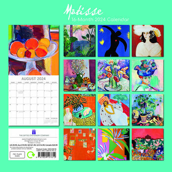 Calendrier 2024 Henri Matisse Calendrier 2024 Henri Matisse