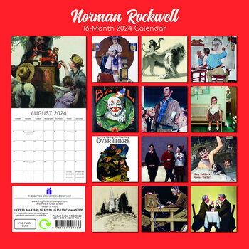 Calendrier 2024 Norman rockwell