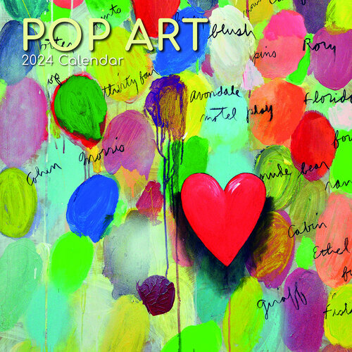 calendrier Pop art 2024