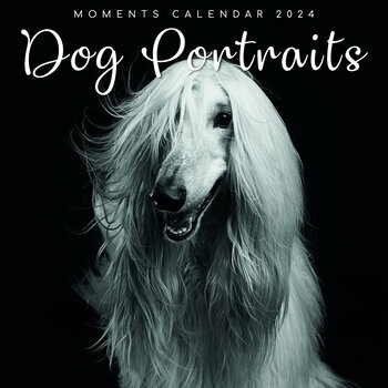 Calendrier 2024 Chien noir et blanc Calendrier 2024 Chien noir et blanc