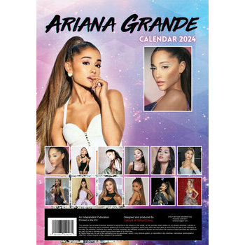 Calendrier 2024 Ariana grande A3 Calendrier 2024 Ariana grande A3