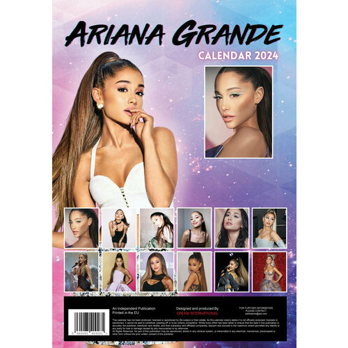 Calendrier 2024 Ariana grande A3