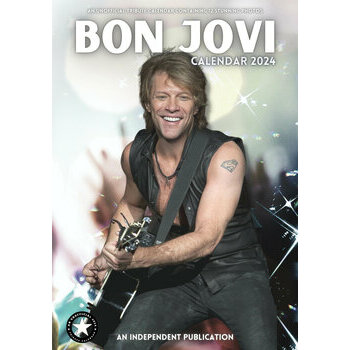 Calendrier 2024 Jon Bon Jovi format A3 Calendrier 2024 Jon Bon Jovi format A3
